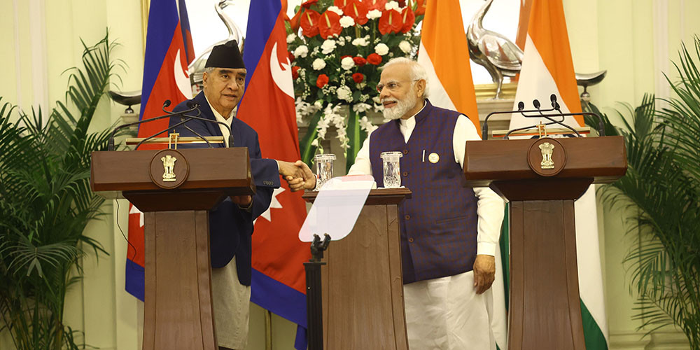 प्रधानमन्त्री देउवाको भारत भ्रमण : द्विपक्षीय सम्बन्ध थप प्रगाढ बनाउन फलदायी